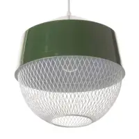 Светильник потолочный BayerLux Lea, 1&times;40 Вт, Е27, зеленое яблоко, 26&times;26&times;32 см