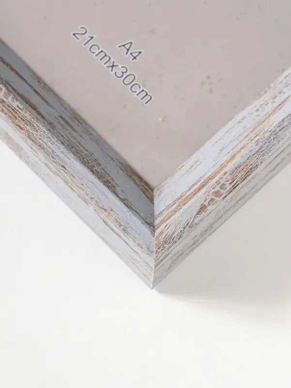 Фоторамка пластик формат А4 см "Прованс" серо-голубой 33,7х24,8х3 см