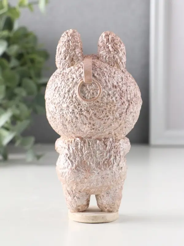 Фигурка гипс &laquo;Чудик&raquo;, 13&times;6.5&times;5.5 см, бежевая