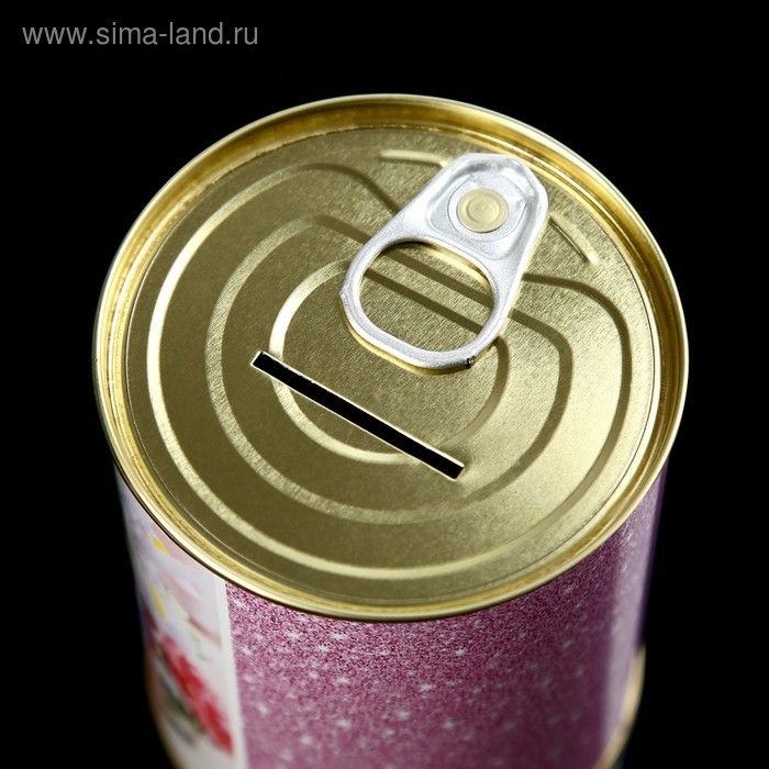 Копилка-банка металл Копилка-банка металл "Копи, планируй, действуй" 7,3х9,5 см