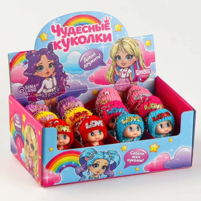 Кукла в шоубкосе, цвета микс Кукла в шоубкосе, цвета микс