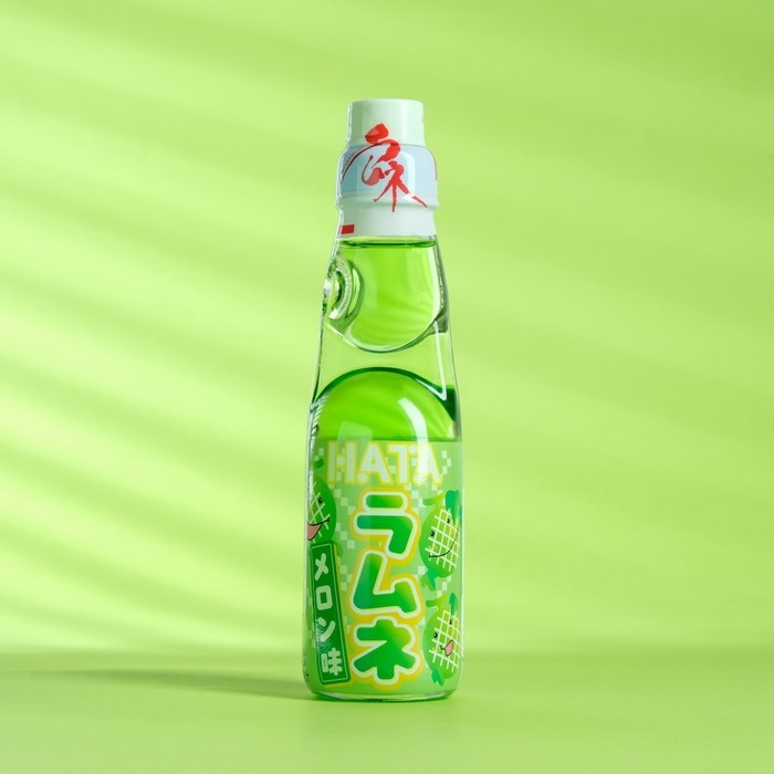 Напиток газированный Ramune со вкусом дыни, 200 мл Напиток газированный Ramune со вкусом дыни, 200 мл
