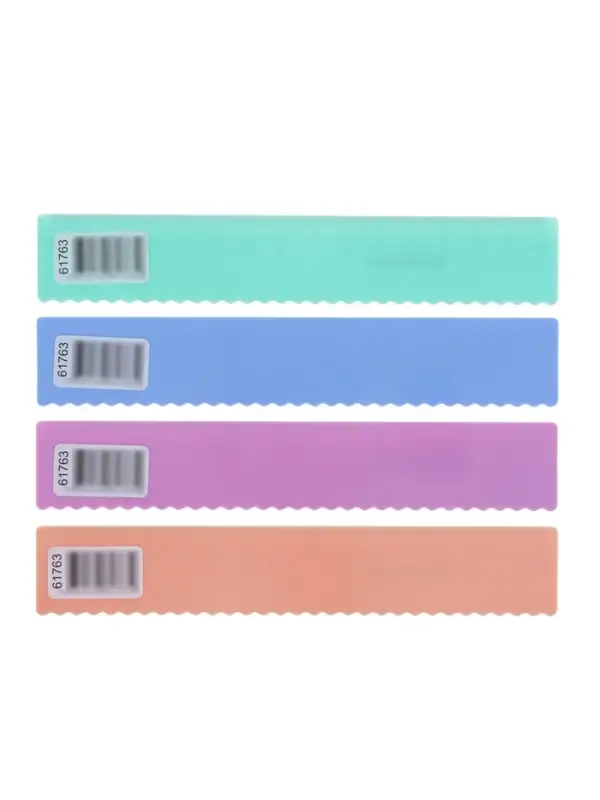 Линейка 15 см ErichKrause Pastel Bloom, волнистый край, МИКС