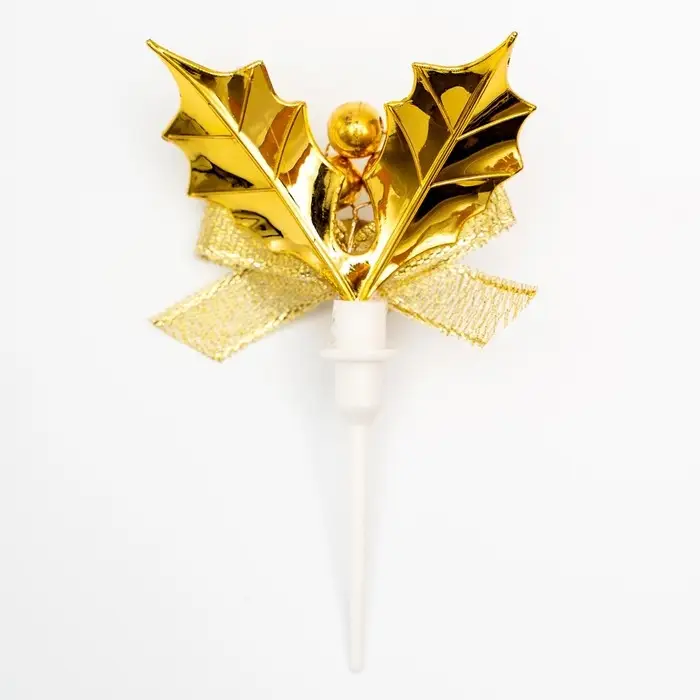 Топпер для торта &laquo;Золотой бантик&raquo;