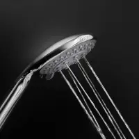 Лейка для душа ZEIN Z0502, 5 режимов, средняя, d=95 мм, пластик, цвет хром