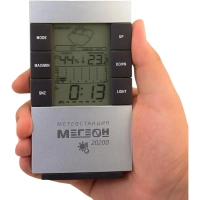Термогигрометр настольный цифровой МЕГЕОН 20200