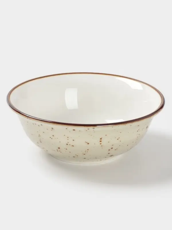 Салатник Magistro Mediterana, 580 мл, d=16.3 см, фарфор, бежевый