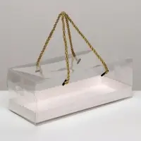Коробка под рулет, белая 27.5&times;11&times;9.5. Кондитерская упаковка