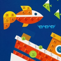 Мозаика самокл. сияющая из мягк. пласт. А3 Сокровища С2258-27