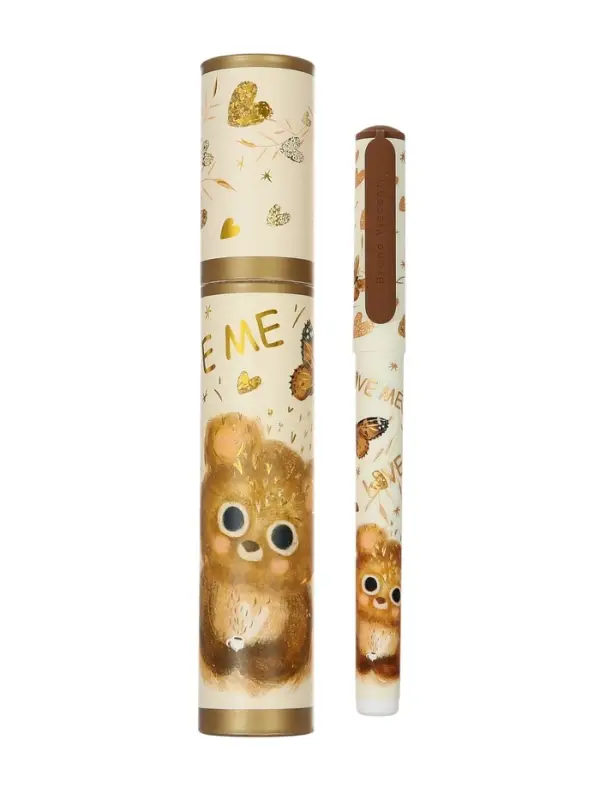 Ручка подарочная шариковая BrunoVisconti: dreamwrite love me. friends, синяя, 0.7 мм, в тубе