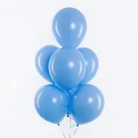 Воздушные шары латексные 12" «Голубые», 100 шт.