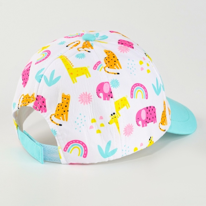 Кепка детская для девочки «Африка», р-р. 48-50 Кепка детская для девочки «Африка», р-р. 48-50