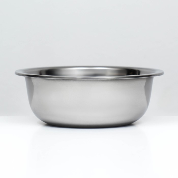 Миска металлическая эконом, 1 л, 17 х 6,5 см Миска металлическая эконом, 1 л, 17 х 6,5 см