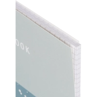 Бизнес-тетрадь Flakes blue обложка УФ лак, спираль, А5, 48л, клетка