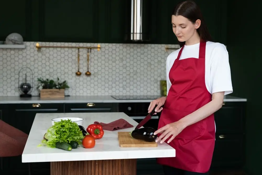 Фартук Neat, бордовый Фартук Neat, бордовый