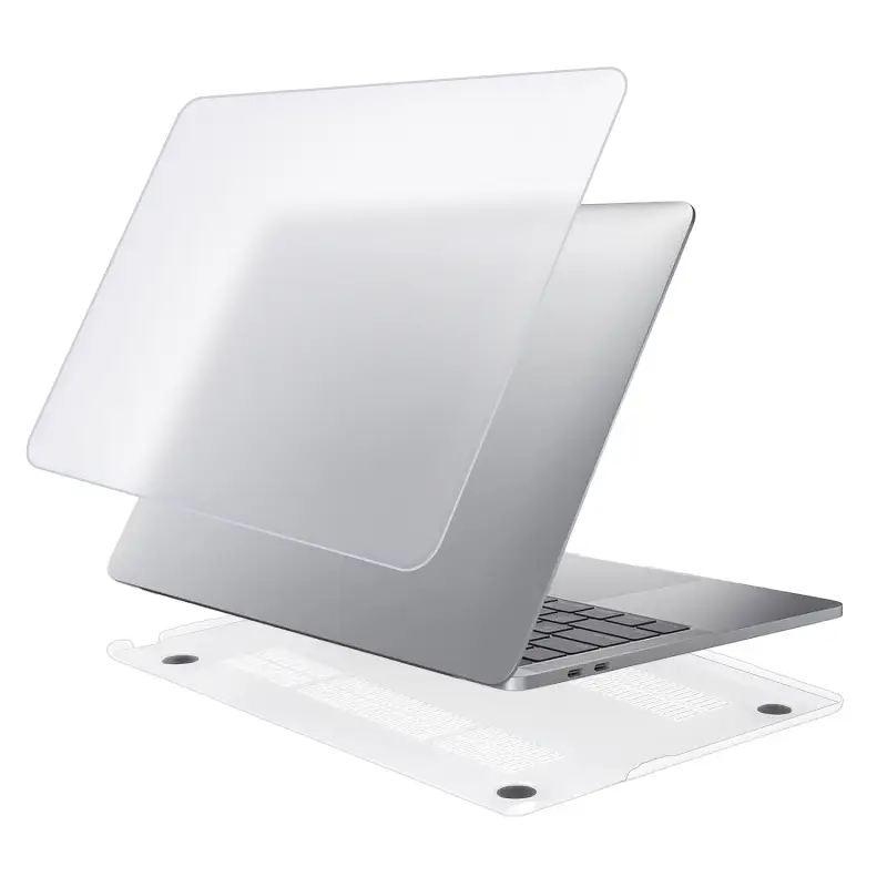 Чехол для MacBook Air 13 (2025/2024/2022) матовый прозрачный (A2681 M2/A3113 M3/A3240 M4)