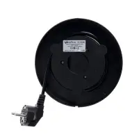 Чайник электрический Happy panda HP-2701BK, стекло, 1.8 л, 1800 Вт, чёрный