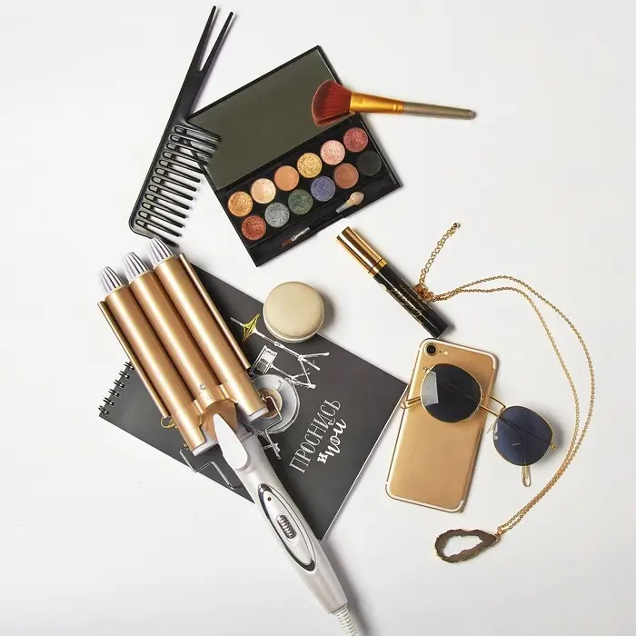 Плойка Luazon LW-09, 35 Вт, керамическое покрытие, d=25 мм, 220&deg;С, белая