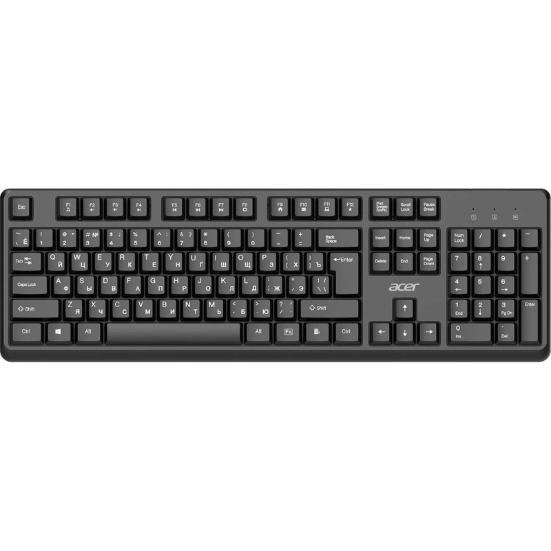 Набор клавиатура+мышь Acer OCC501,черный,USB Multimedia(ZL.ACC11.00H)