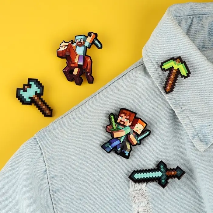 Набор значков Набор значков "Майнкрафт" 5 шт