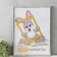 Фоторамка для фото 30&times;40 см Keep memories &laquo;Радуга&raquo;, пластик, сталь (пластиковый экран)