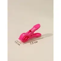 Прищепки для белья в корзинке Доляна, 7.5 см, 36 шт., МИКС