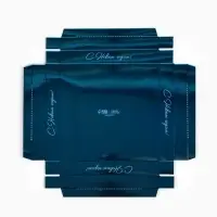 Коробка для для муссовых пирожных &laquo;Синяя&raquo;, 17.8 х 17.8 х 6.5 см