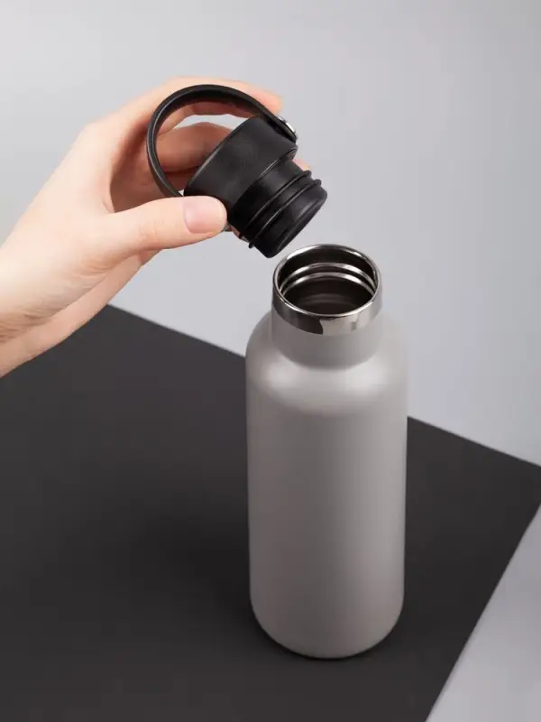 Термобутылка Bidon, серая Термобутылка Bidon, серая