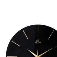 Часы настенные интерьерные &laquo;Классика&raquo;, бесшумные, плавный ход, d=30 см, чёрные, от батарейки 1&times;АА
