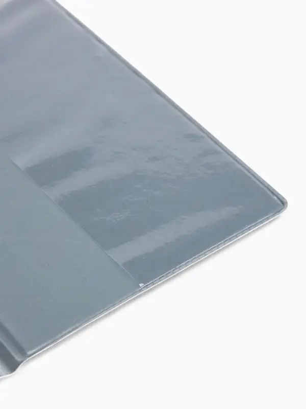 Обложка для паспорта, чёрная, триколор