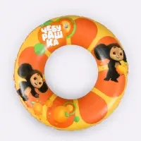 Круг надувной для плавания детский 55 см, Чебурашка