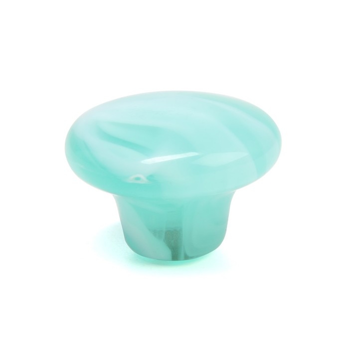 Ручка-кнопка CAPPIO, d=33 мм, акрил, цвет бирюзовый, 8 шт. Ручка-кнопка CAPPIO, d=33 мм, акрил, цвет бирюзовый, 8 шт.