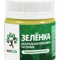 Зеленка MIRECO, на травах, пластик, 40 мл