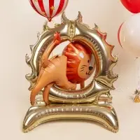 Воздушный шар фольгированный 3D 44" «Цирк. Лев», только под воздух Воздушный шар фольгированный 3D 44" «Цирк. Лев», только под воздух