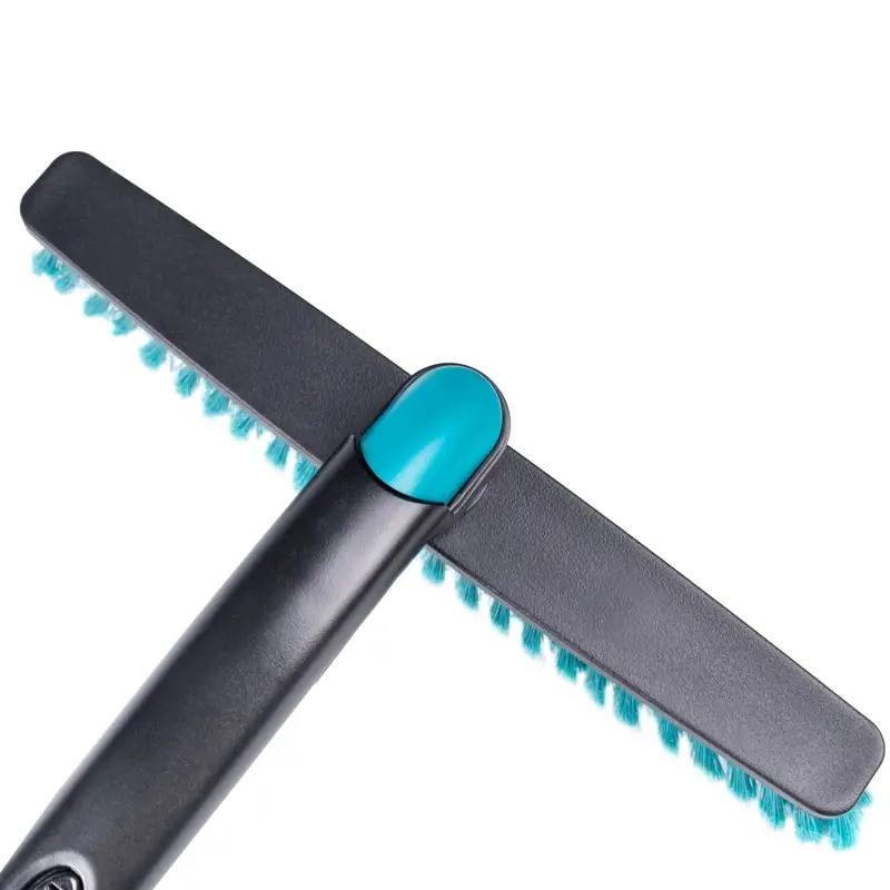 Щётка-скребок с мягкой ручкой и распушенной щетиной, поворотная, телескопич. (90-130 см) AVS SB-6330