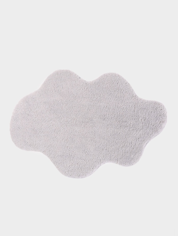 Коврик Savanna Cloud, 58×82 см, ворс 2 см, микрофибра, серый Коврик Savanna Cloud, 58×82 см, ворс 2 см, микрофибра, серый