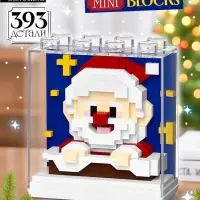 Конструктор UNICON &laquo;Mini Blocks. Дед Мороз&raquo;, 393 детали