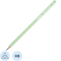 Карандаш чернографитный трехгр, Attache Bright colors, HB, зеленый корпус