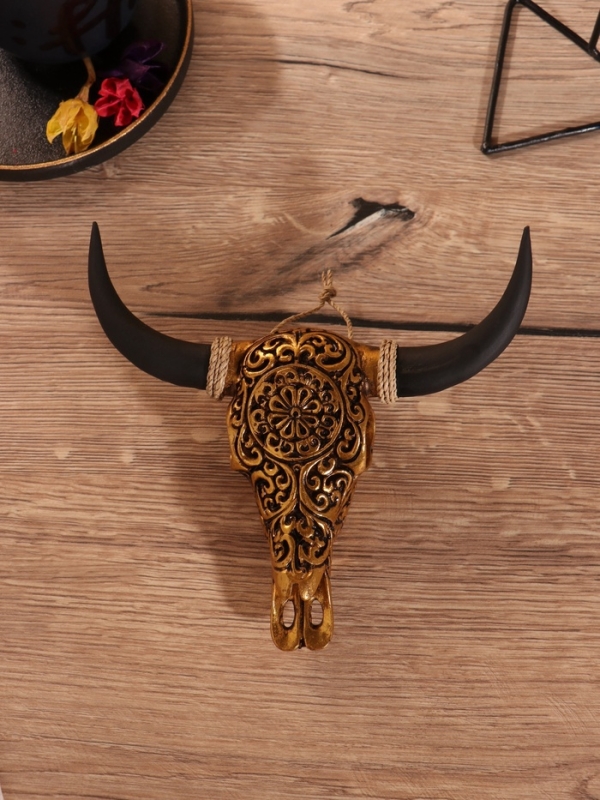 Сувенир  Сувенир "Череп буйвола" на стойке, 18х10х21 см