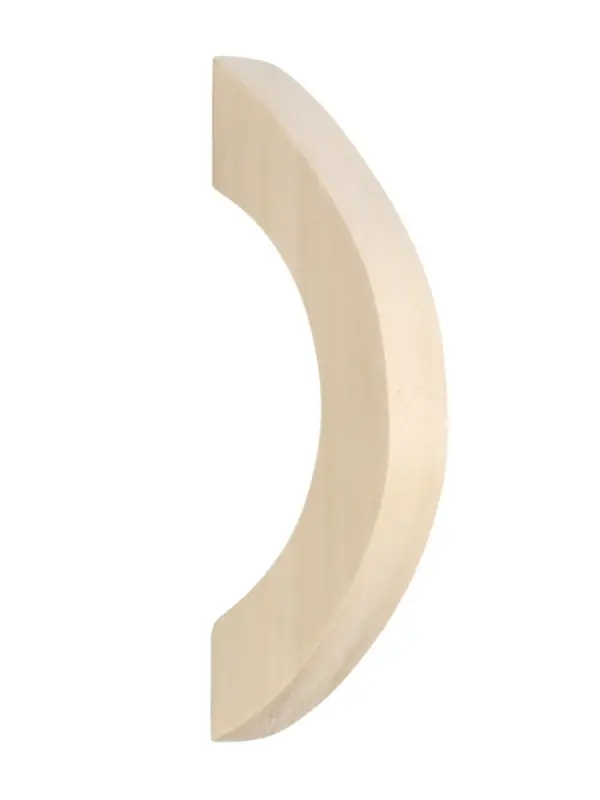 Ручка для бани и сауны, 19&times;6&times;2.5 см, деревянная