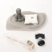 Сад камней &laquo;Смеющийся будда&raquo;, с подставкой для благовоний, 24&times;14.5&times;2 см