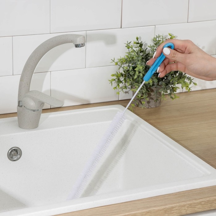 Ёрш чистящий гибкий Доляна, 71×2,5 см, цвет МИКС Ёрш чистящий гибкий Доляна, 71×2,5 см, цвет МИКС