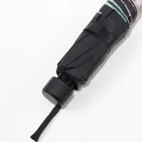 Зонт механический &laquo;Фауна&raquo;, эпонж, 4 сложения, 8 спиц, R=48/55 см, d=96 см, МИКС