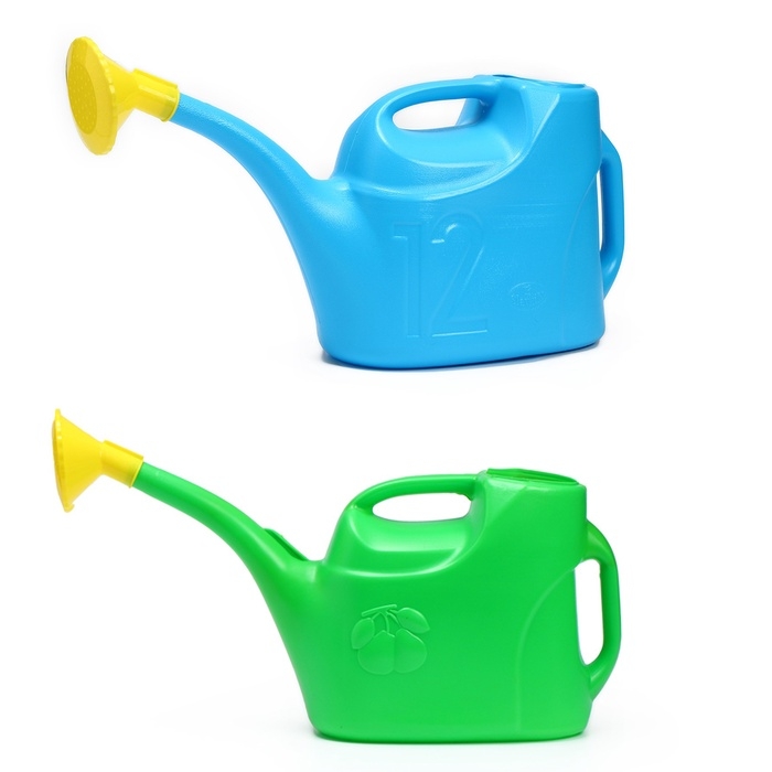 Лейка, 12 л, с рассеивателем, носик d = 30 мм, цвет МИКС Лейка, 12 л, с рассеивателем, носик d = 30 мм, цвет МИКС