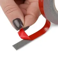 Лента клейкая двусторонняя AVS SCH-030 9 mm x 5 m акриловая основа (серая)