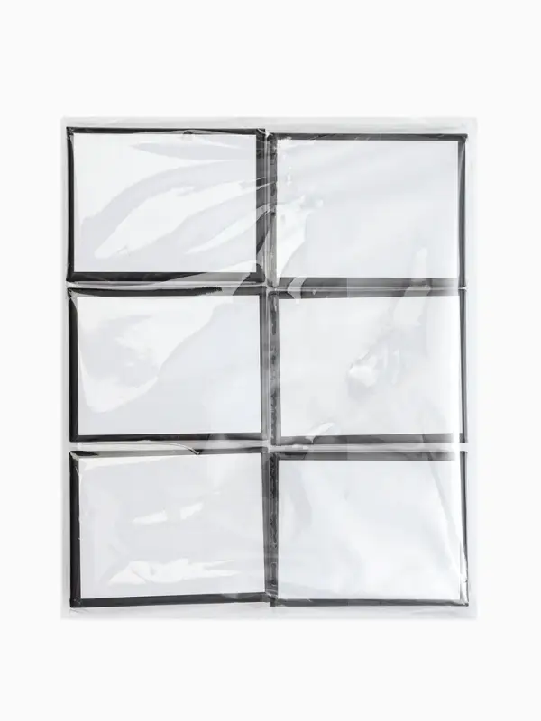 Набор коробочек подарочных 6 шт. под набор &laquo;Стиль&raquo;, 7&times;9 см, цвет чёрно-белый (10901368)