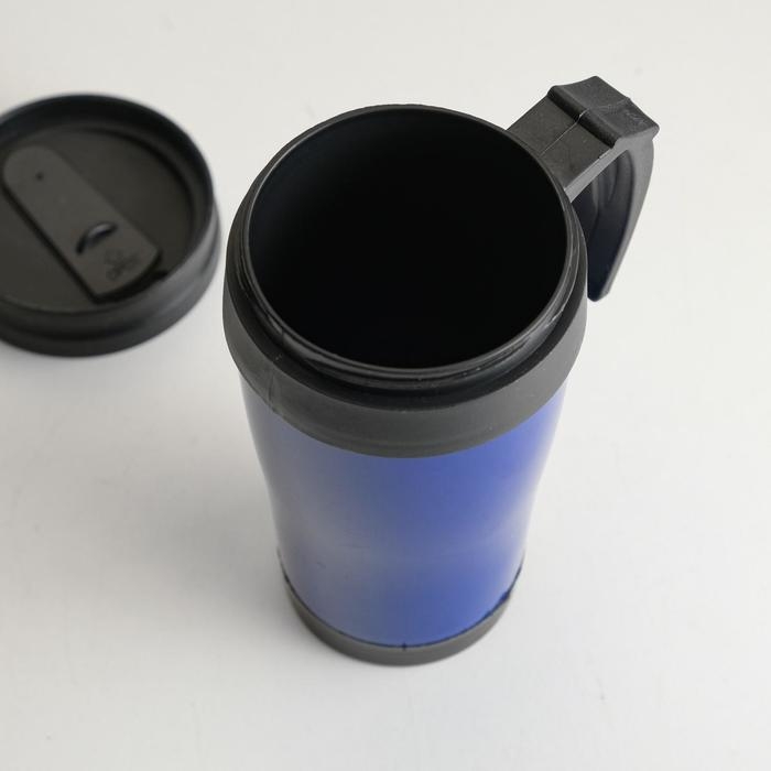 Термокружка, 400 мл, Комфорт "Мастер К", 12 х 17 см, синяя