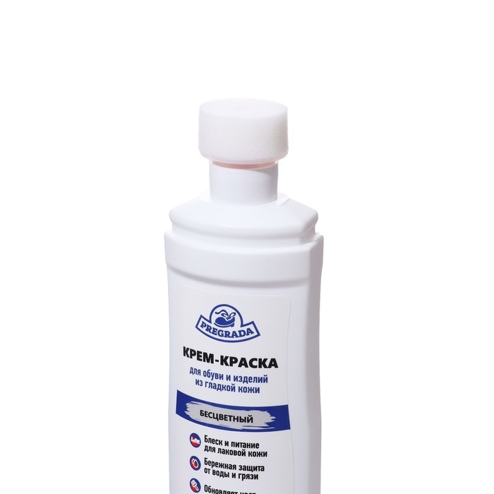 Крем краска Pregrada жидкая флакон с губкой, бесцветная, для кожи,75 мл Крем краска Pregrada жидкая флакон с губкой, бесцветная, для кожи,75 мл