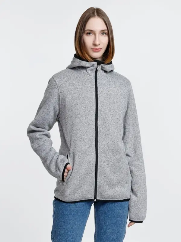 Куртка с капюшоном унисекс Gotland, серая, размер M Куртка с капюшоном унисекс Gotland, серая, размер M