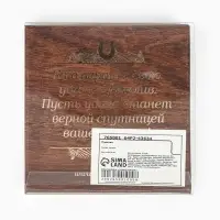 Подкова металл &laquo;Счастья в дом&raquo;